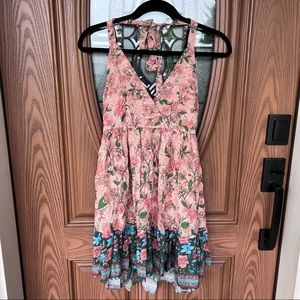 Southern Alternative meadow floral mini dress